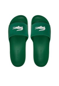 Lacoste Klapki Serve Sliders 7-49CMA0041 Zielony. Kolor: zielony. Materiał: skóra #3