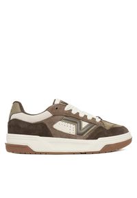 Vans Sneakersy Upland VN000D6FBF01 Brązowy. Kolor: brązowy. Materiał: skóra, zamsz #1