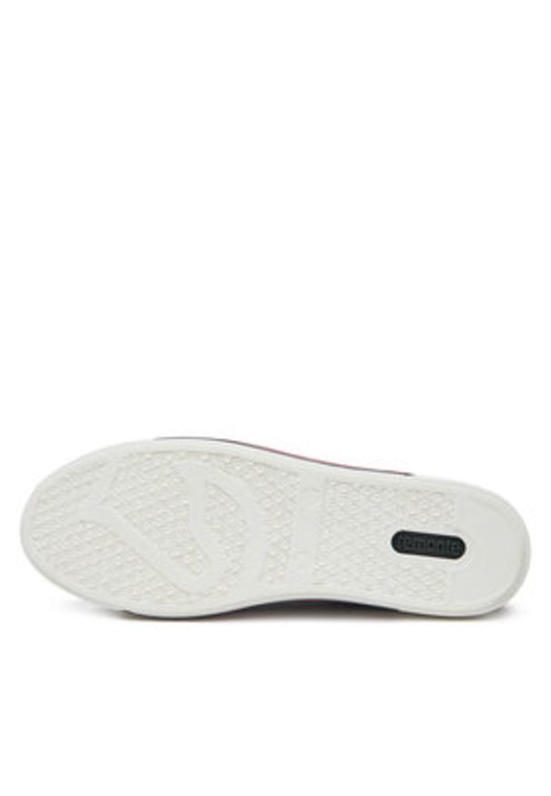 Remonte Sneakersy D0900-15 Granatowy. Kolor: niebieski. Materiał: skóra