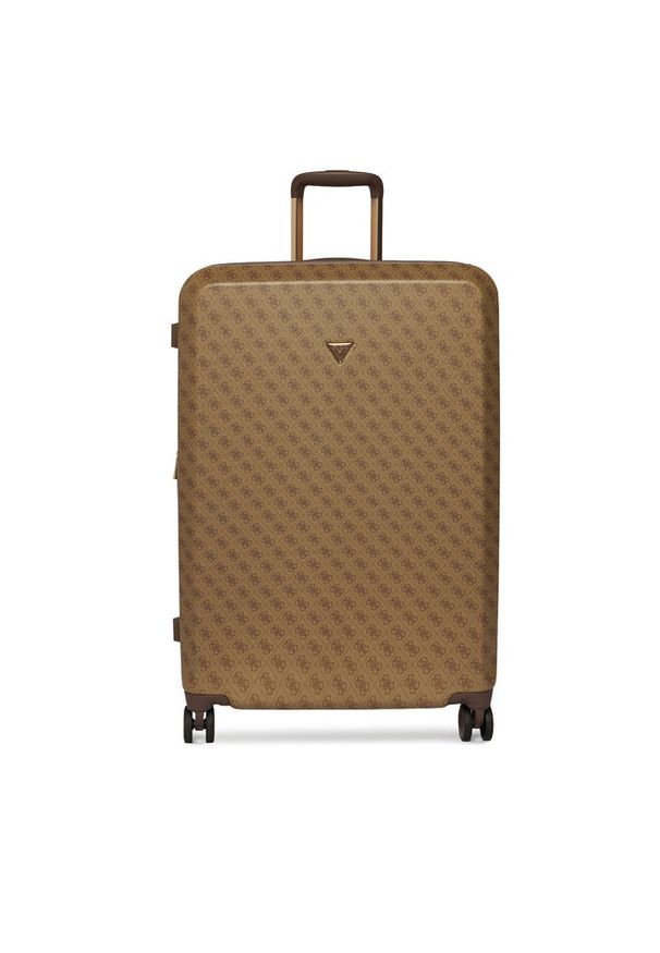 Walizka duża Guess. Kolor: beżowy