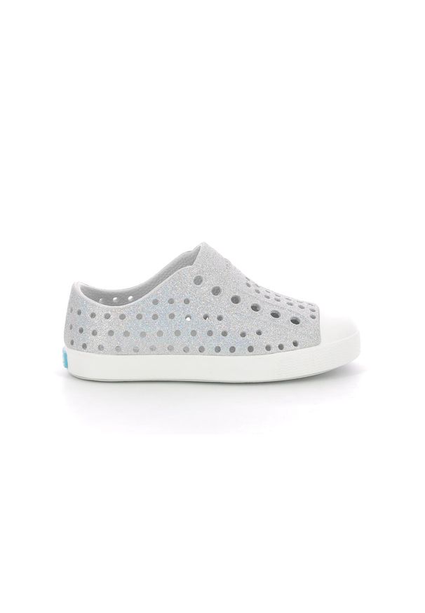 Native Shoes - Buty miejskie dziecięce NATIVE JEFFERSON BLING YOUTH. Kolor: szary. Sport: turystyka piesza