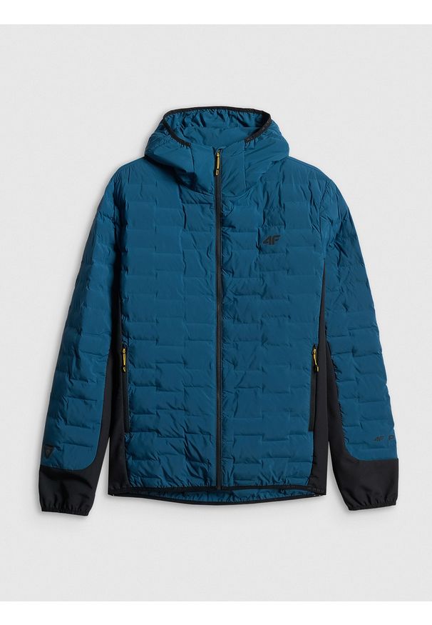 4f - 4F Kurtka trekkingowa z wypełnieniem Primaloft Silver męska - granatowa S. Kolor: niebieski. Materiał: materiał. Technologia: Primaloft. Długość: długie