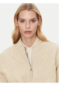 Munthe Kurtka skórzana Ferril 251151525105 Beżowy Relaxed Fit. Kolor: beżowy. Materiał: skóra #3
