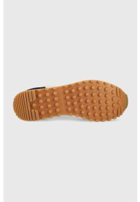 TOMMY HILFIGER - Tommy Hilfiger sneakersy kolor beżowy. Nosek buta: okrągły. Zapięcie: sznurówki. Kolor: beżowy. Materiał: guma