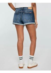 Big-Star - Szorty damskie jeansowe niebieskie Ayako 403. Stan: podwyższony. Kolor: niebieski. Materiał: jeans. Sezon: lato #5