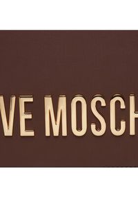 Love Moschino - LOVE MOSCHINO Torebka JC4192PP0HKD0301 Brązowy. Kolor: brązowy. Materiał: skórzane #2