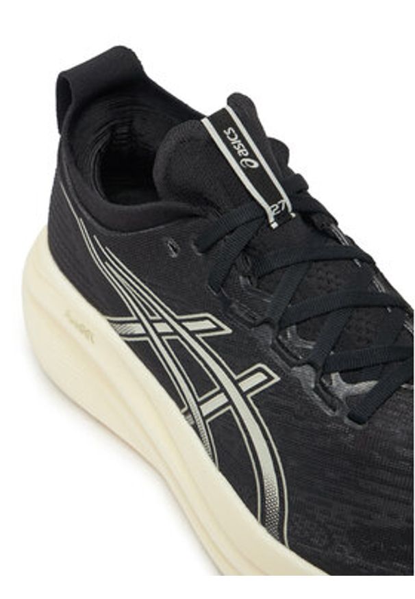 Asics Buty do biegania Gel-Nimbus 27 1011B958 Czarny. Kolor: czarny. Materiał: materiał, mesh
