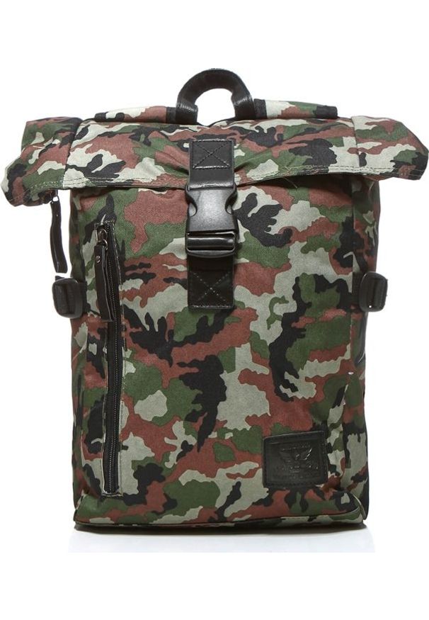 HAROLD'S - Harold`s Plecak Moro Vintage Męski Kurierski Horn82. Wzór: moro. Styl: vintage