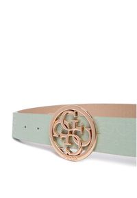Guess Pasek Damski BW9319 P6135 Zielony. Kolor: zielony. Materiał: skóra #3