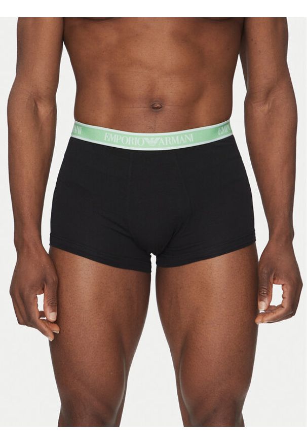 Emporio Armani Underwear Komplet 3 par bokserek EM000259 AF10779 MC061 Czarny. Kolor: czarny. Materiał: bawełna