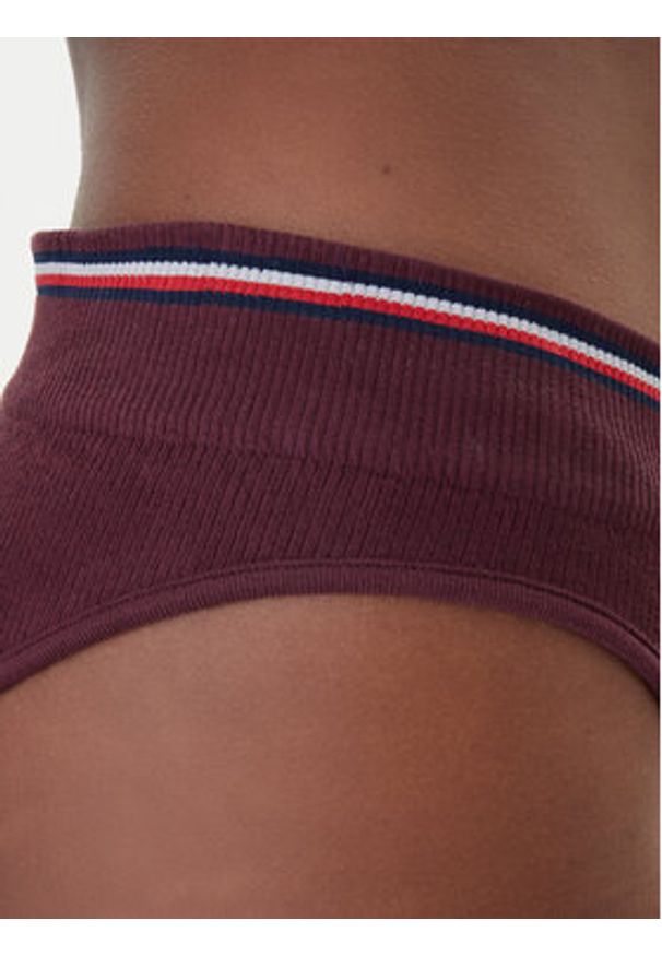 TOMMY HILFIGER - Tommy Hilfiger Figi klasyczne UW0UW06064 Bordowy. Kolor: czerwony. Materiał: bawełna