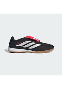 Adidas - Halowe buty piłkarskie z wywijanym językiem PREDATOR LEAGUE. Kolor: czarny, czerwony, biały, wielokolorowy. Wzór: gładki. Sport: piłka nożna #1