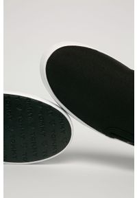 TOMMY HILFIGER - Tommy Hilfiger - Tenisówki. Nosek buta: okrągły. Zapięcie: bez zapięcia. Kolor: czarny. Materiał: syntetyk, materiał, guma. Szerokość cholewki: normalna. Obcas: na obcasie. Wysokość obcasa: niski #3