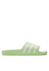 Adidas - adidas Klapki adilette Aqua Slides IF6046 Zielony. Kolor: zielony. Materiał: syntetyk #1