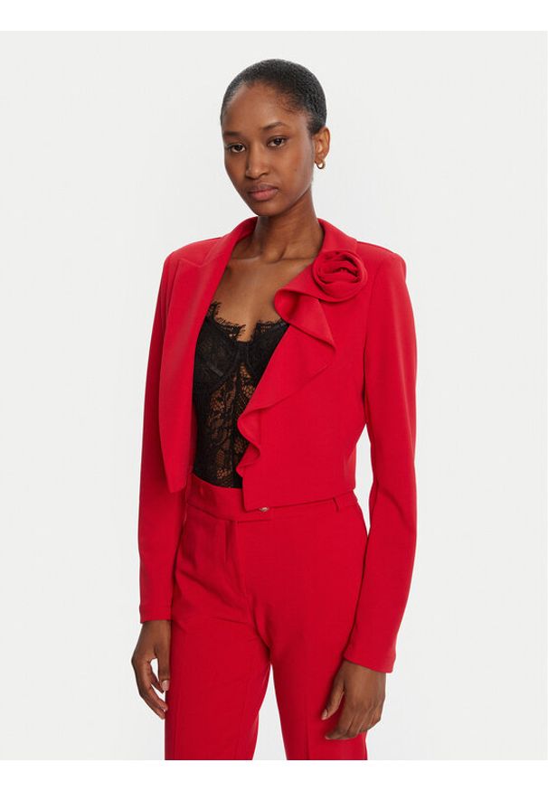 Rinascimento Bolerko CFC0126217003 Czerwony Regular Fit. Kolor: czerwony. Materiał: syntetyk