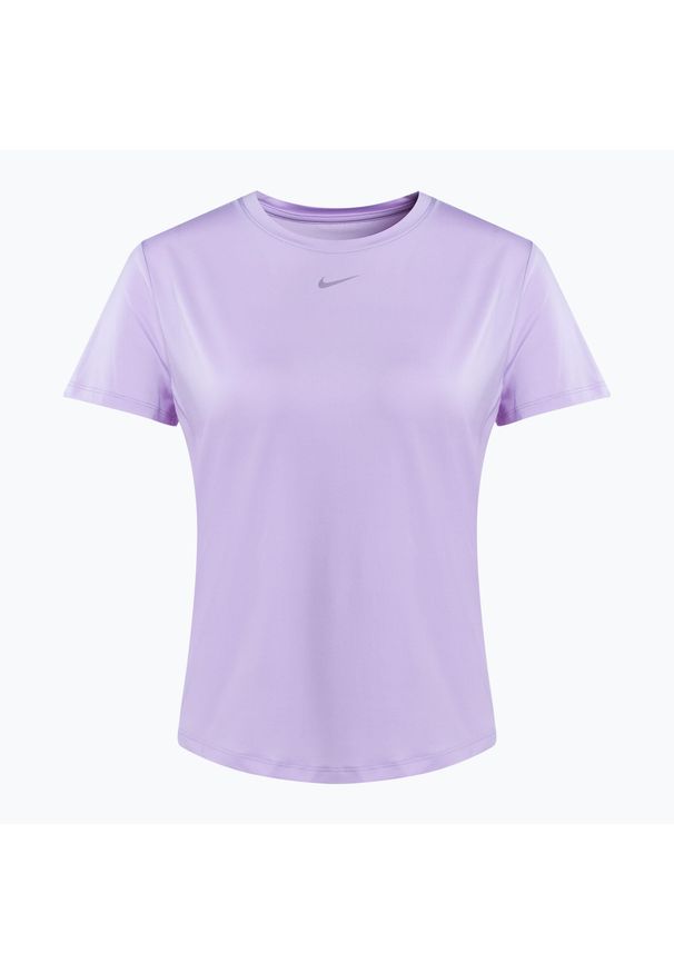 Koszulka damska Nike One Classic Dri-Fit. Kolor: fioletowy. Technologia: Dri-Fit (Nike)