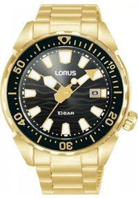 Zegarek męski Lorus RH950RX9 złoty. Kolor: złoty #1