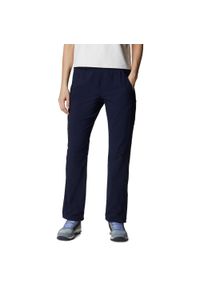 columbia - Damskie spodnie turystyczne Columbia Leslie Falls. Kolor: niebieski. Materiał: elastan, nylon. Sezon: lato. Sport: turystyka piesza #1