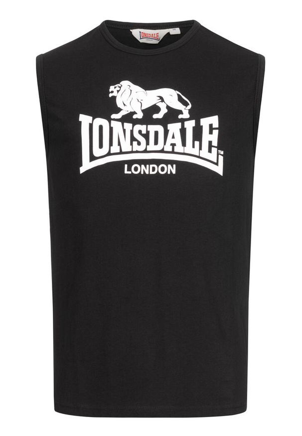Tank top Lonsdale Regular Fit Clopton. Kolor: wielokolorowy, biały, czarny
