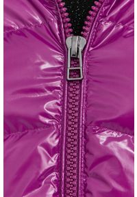 Pinko Kurtka 1G16KU.Y767 damska kolor różowy zimowa. Okazja: na co dzień. Kolor: różowy. Materiał: materiał. Wzór: gładki. Sezon: zima. Styl: casual #6