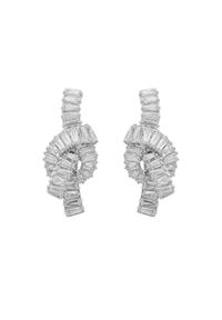 Swarovski Kolczyki 5727040 Srebrny. Materiał: metalowe. Kolor: srebrny #1