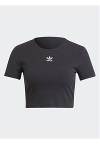 Adidas - adidas T-Shirt Essentials II8057 Czarny Slim Fit. Kolor: czarny. Materiał: bawełna #4
