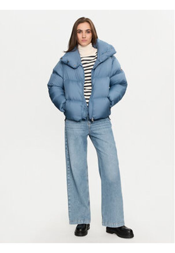 Colmar Kurtka puchowa 2237 2XX Niebieski Regular Fit. Kolor: niebieski. Materiał: syntetyk