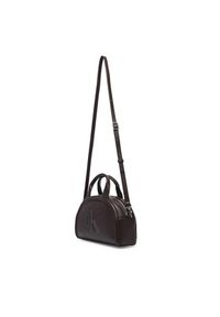 Calvin Klein Torebka Bold Ck Dome Crossbody LV04F3895G Bordowy. Kolor: czerwony. Materiał: skórzane #3