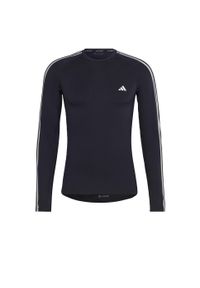 Adidas - Jersey adidas Techfit. Kolor: niebieski. Materiał: jersey. Technologia: Techfit (Adidas)