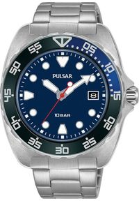 Zegarek Pulsar Zegarek męski Pulsar PS9673X1 srebrny. Kolor: srebrny #1