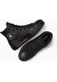 Adidasy Converse Chuck Taylor All Star Lift, Dla obu płci. Kolor: czarny. Materiał: skóra, materiał. Model: Converse All Star. Sport: fitness #2