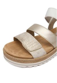 Remonte Sandały CEO-D0Q55-92 Złoty. Kolor: złoty. Materiał: skóra #6