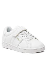 Fila Sneakersy Crosscourt Line Velcro Kids FFK0184 Biały. Kolor: biały. Materiał: skóra #5