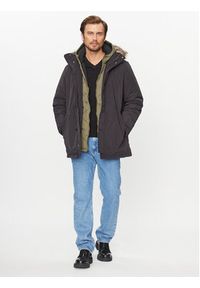 Wrangler Parka 112341094 Czarny Relaxed Fit. Kolor: czarny. Materiał: syntetyk #4