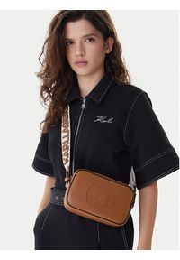 Karl Lagerfeld - KARL LAGERFELD Torebka A3W30310 Brązowy. Kolor: brązowy. Materiał: skórzane #2