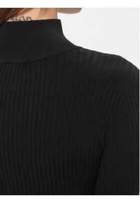 Brave Soul Sweter LK-364ZIP Czarny Regular Fit. Kolor: czarny. Materiał: wiskoza #3