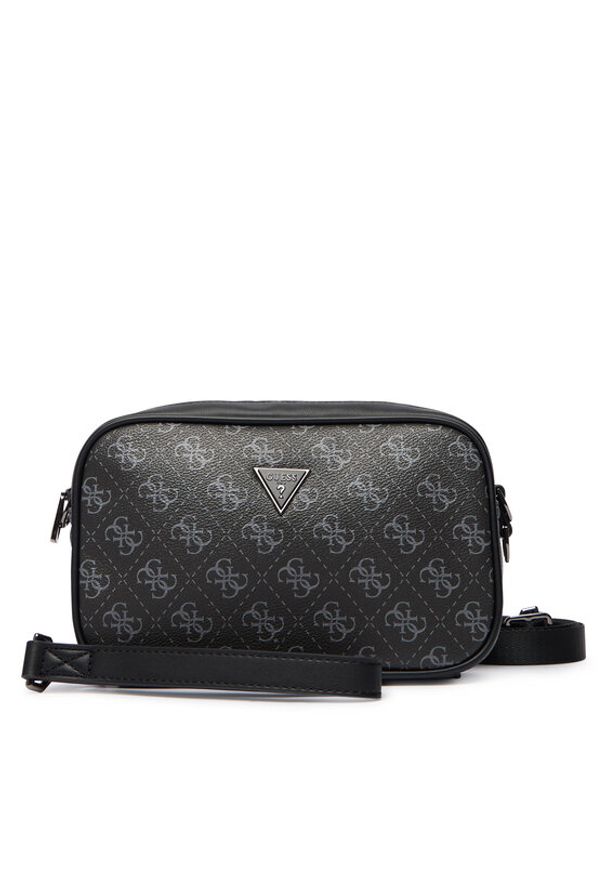 Guess Saszetka HMMILO P6150 Czarny. Kolor: czarny. Materiał: skóra