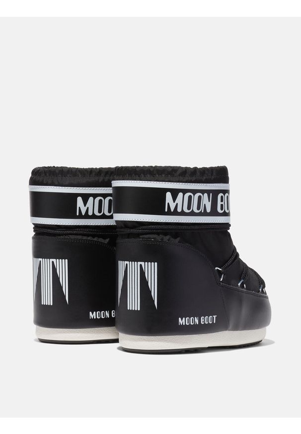 Śniegowce damskie Moon Boot ICON LOW NYLON. Kolor: czarny. Materiał: nylon