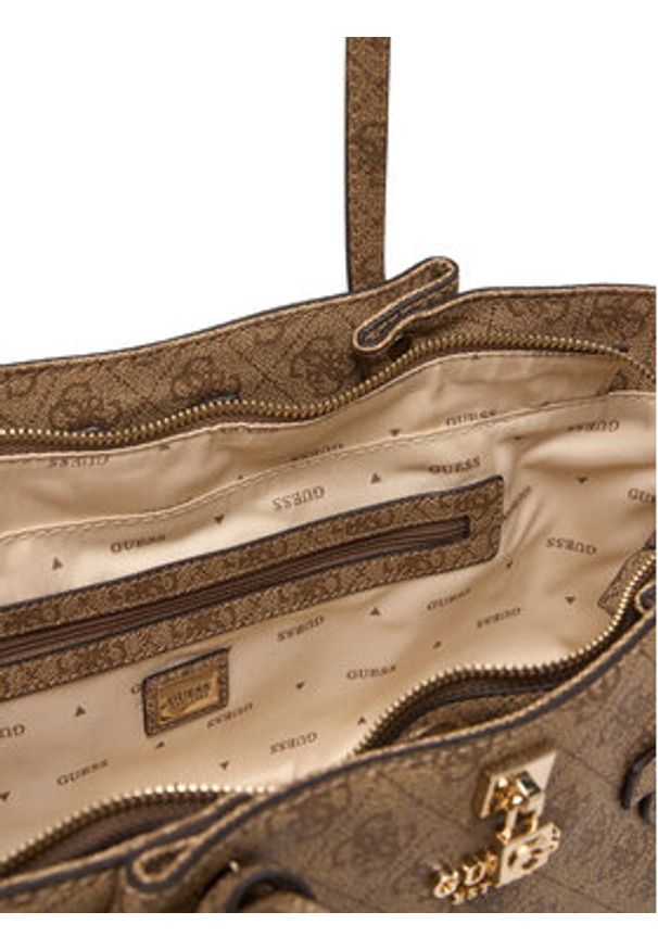 Guess Torebka Yesba HWSG78 33080 Beżowy. Kolor: beżowy. Materiał: skórzane