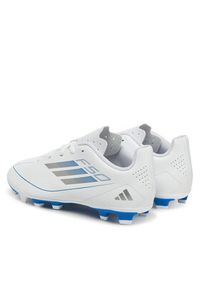 Adidas - adidas Buty do piłki nożnej F50 Club Firm/Multi-Ground IE1310 Biały. Kolor: biały. Materiał: skóra