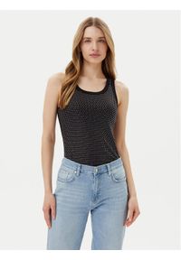JOOP! Jeans Top Tunka 30046107 Czarny Slim Fit. Kolor: czarny. Materiał: bawełna