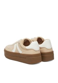 DeeZee Sneakersy AM2518 Beżowy. Kolor: beżowy. Materiał: skóra #3