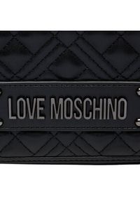 Love Moschino - LOVE MOSCHINO Torebka JC4062PP1ILA000A Czarny. Kolor: czarny. Materiał: skórzane #4