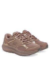 skechers - Skechers Buty do biegania GO RUN Consistent 2.0 128606/LTBR Beżowy. Kolor: beżowy. Materiał: skóra. Sport: bieganie #4