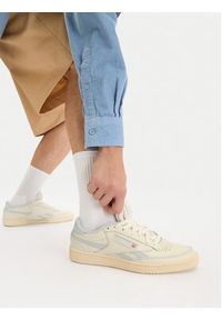 Reebok Sneakersy EO-CLUB C REVENGE VINTAGE 100233963 Écru. Kolor: kremowy. Materiał: skóra. Model: Reebok Club #8
