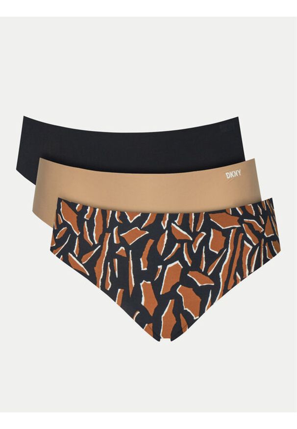 DKNY Komplet fig DK5028BP3 Kolorowy. Materiał: syntetyk. Wzór: kolorowy