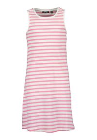 Blue Seven Sukienka letnia 528103 X Różowy Regular Fit. Kolor: różowy. Materiał: bawełna. Sezon: lato