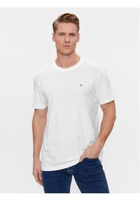 Calvin Klein Jeans T-Shirt J30J325268 Biały Regular Fit. Kolor: biały. Materiał: bawełna #1