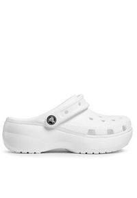 Crocs Klapki Classic Platform Clog W 206750 Biały. Kolor: biały. Obcas: na platformie #3