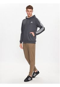 Adidas - adidas Bluza Essentials IJ6475 Szary Regular Fit. Kolor: szary. Materiał: bawełna #4